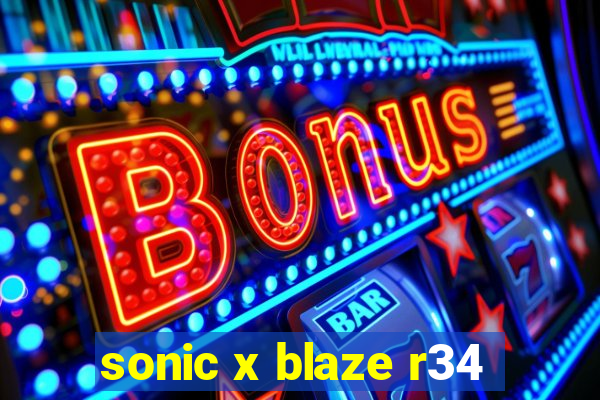 sonic x blaze r34